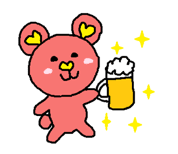 Bears of cute Heart sticker #2398157