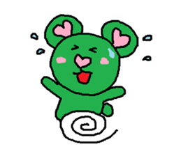 Bears of cute Heart sticker #2398159