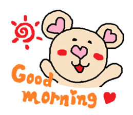 Bears of cute Heart sticker #2398162