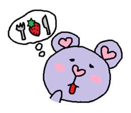 Bears of cute Heart sticker #2398167