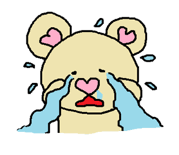 Bears of cute Heart sticker #2398170