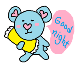 Bears of cute Heart sticker #2398172