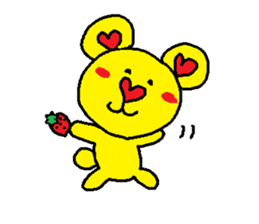 Bears of cute Heart sticker #2398173