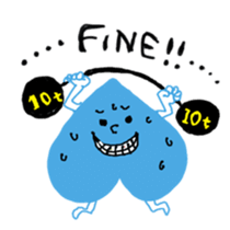 Color hearts sticker #2398940