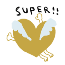 Color hearts sticker #2398951