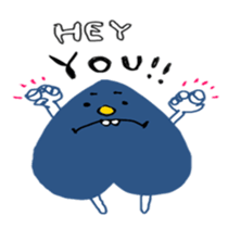 Color hearts sticker #2398954