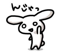 Sticker mundane rabbit yuruyuru sticker #2398977