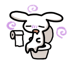 Sticker mundane rabbit yuruyuru sticker #2398982