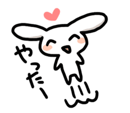 Sticker mundane rabbit yuruyuru sticker #2398983