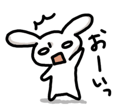 Sticker mundane rabbit yuruyuru sticker #2398991