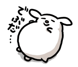 Sticker mundane rabbit yuruyuru sticker #2398992