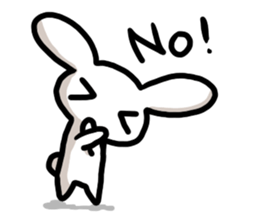 Sticker mundane rabbit yuruyuru sticker #2398994