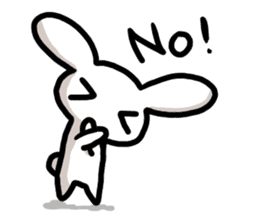 Sticker mundane rabbit yuruyuru sticker #2398994