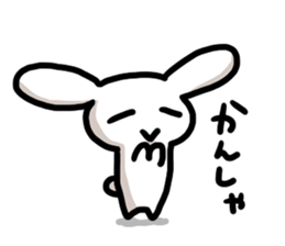 Sticker mundane rabbit yuruyuru sticker #2399000