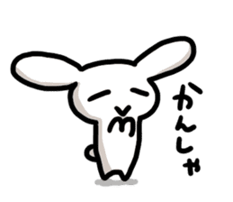 Sticker mundane rabbit yuruyuru sticker #2399000