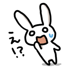 Sticker mundane rabbit yuruyuru sticker #2399006