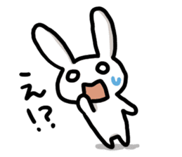 Sticker mundane rabbit yuruyuru sticker #2399006