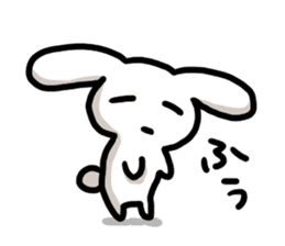 Sticker mundane rabbit yuruyuru sticker #2399007
