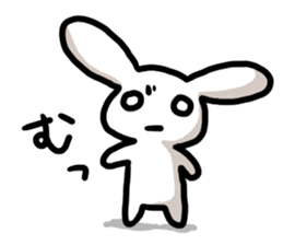 Sticker mundane rabbit yuruyuru sticker #2399009