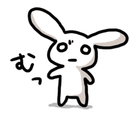 Sticker mundane rabbit yuruyuru sticker #2399009