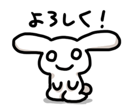 Sticker mundane rabbit yuruyuru sticker #2399015