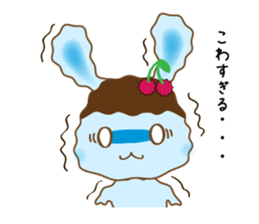 Pudding rabbit sticker #2399082