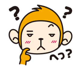 Monkey speak in sound effects sticker #2399097