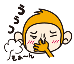 Monkey speak in sound effects sticker #2399104