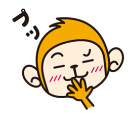 Monkey speak in sound effects sticker #2399110