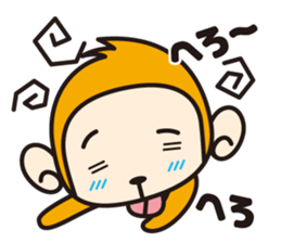 Monkey speak in sound effects sticker #2399119