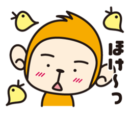 Monkey speak in sound effects sticker #2399120