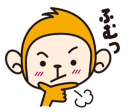 Monkey speak in sound effects sticker #2399125