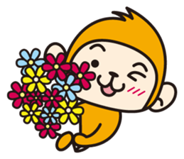 Monkey speak in sound effects sticker #2399132