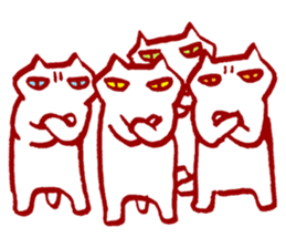 Mob cats sticker #2399666