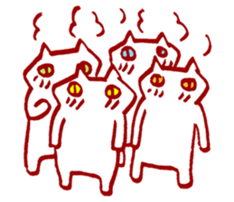 Mob cats sticker #2399675