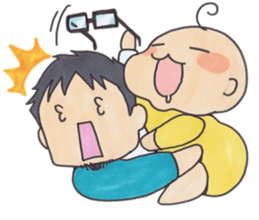 Child rearing Sticker sticker #2401004