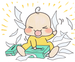 Child rearing Sticker sticker #2401005