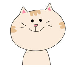 Healing Cats named Harchan & Parchan sticker #2401056