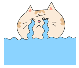 Healing Cats named Harchan & Parchan sticker #2401070