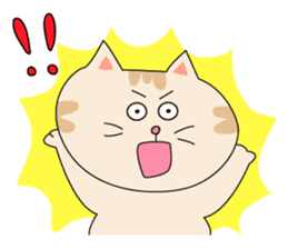 Healing Cats named Harchan & Parchan sticker #2401079
