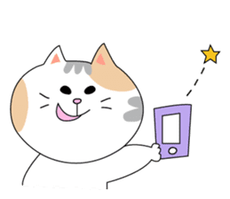 Healing Cats named Harchan & Parchan sticker #2401092