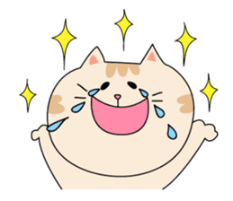 Healing Cats named Harchan & Parchan sticker #2401093