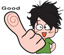 Gusto Stirring sticker #2401100