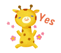kayo's giraffe club sticker #2401745