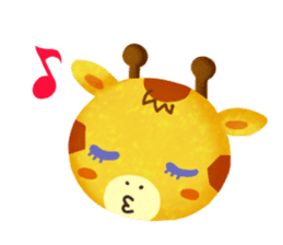 kayo's giraffe club sticker #2401750