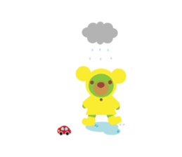 Clover the Green Baby Bear sticker #2401792