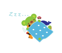 Clover the Green Baby Bear sticker #2401796