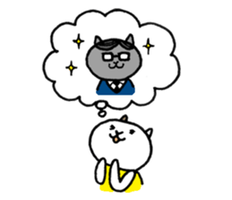 OFFICE CAT sticker #2401919