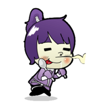 Hikaru, the funny little ninja sticker #2401988