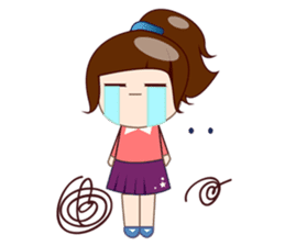 Chika, smart and sweet girl sticker #2402376